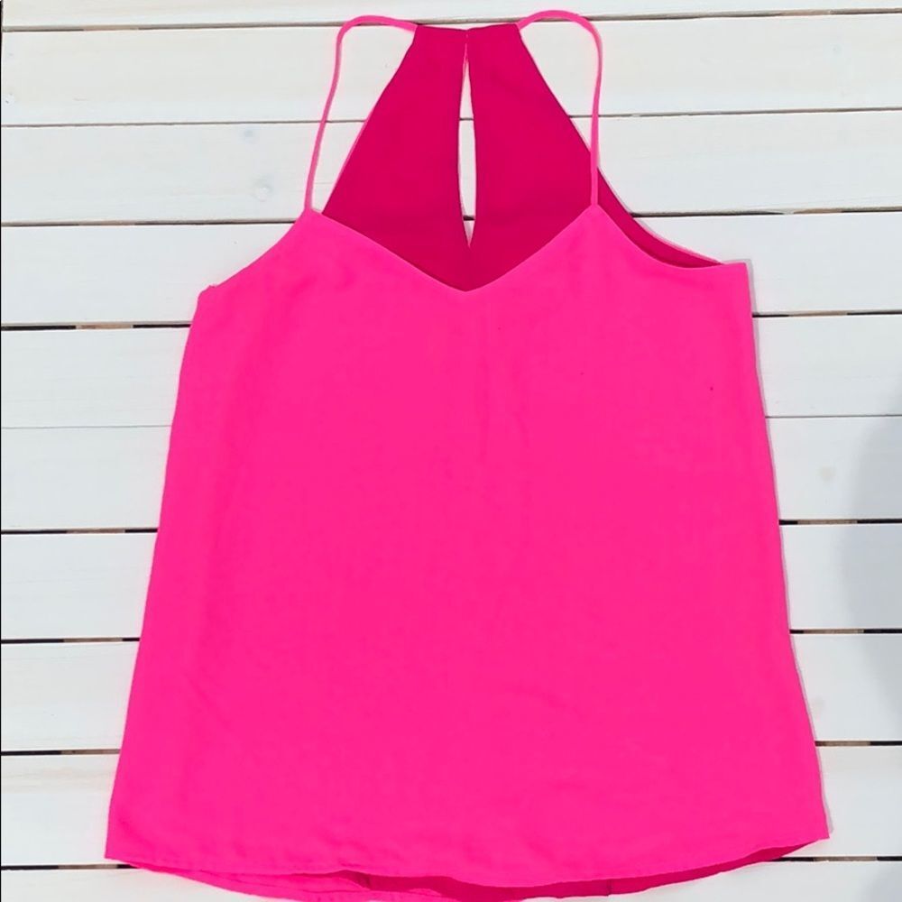 NWOT Express reversible camisole Hot Pink sz XS